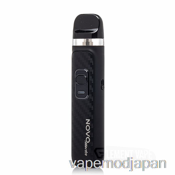 VAPE ジャパン スモック ノボ マスター 30W ポッド システム ブラック カーボンファイバー